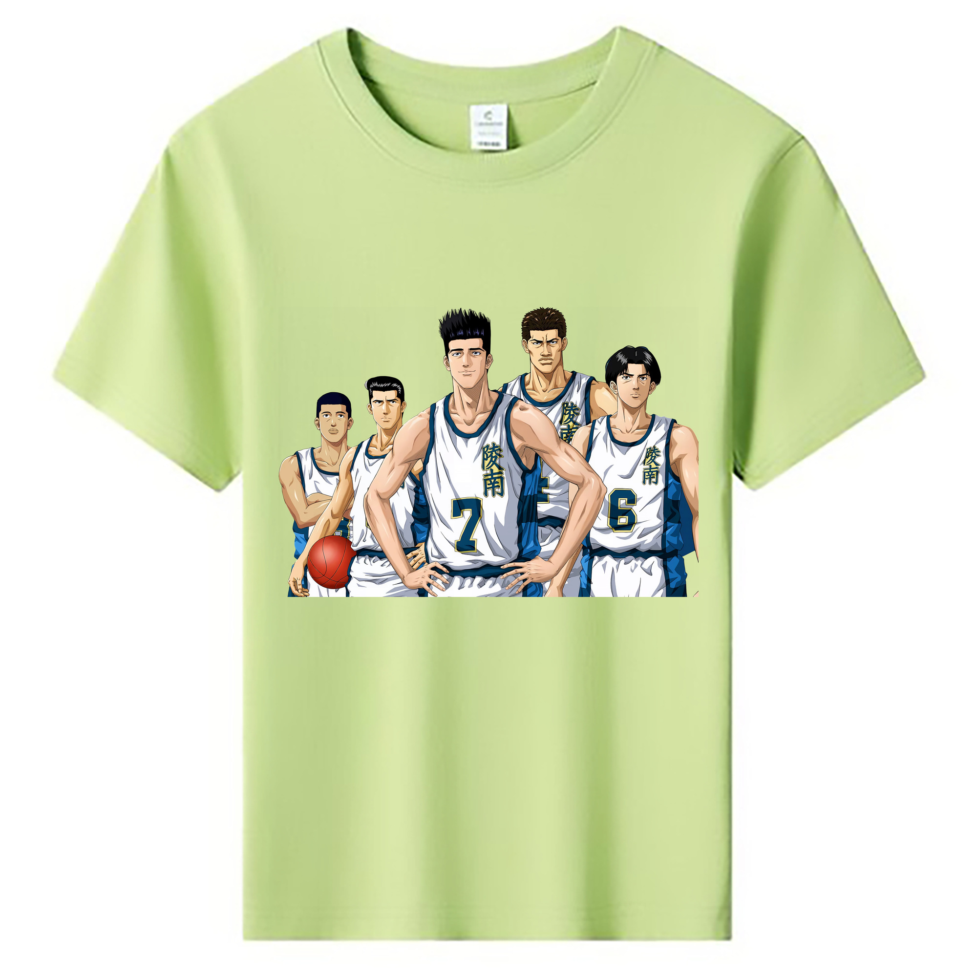 （画像用） SLAM DUNK／スラムダンク 綿100％キッズTシャツ（フロントプリント）